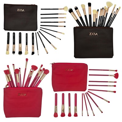 Make up Pinsel Sets Profi 14 Stück Schminkpinsel mit schöner Schminktasche!