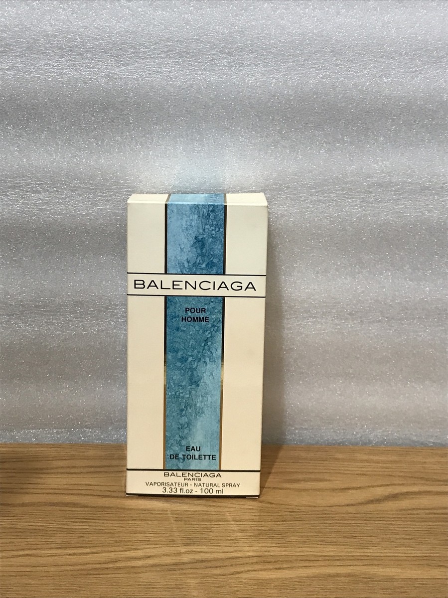 BALENCIAGA POUR HOMME,3.4oz 100ml. EDT Discontinued, New In Box