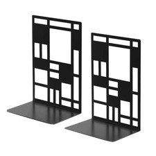 Heavy Duty Metal Bookends Book Ends Office Stationery Bookend Holder Supports