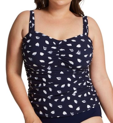 Profile By Gottex Women's Light As A Feather Bandeau One Piece Swimsuit - Tummy Control, Removable Straps - View #11