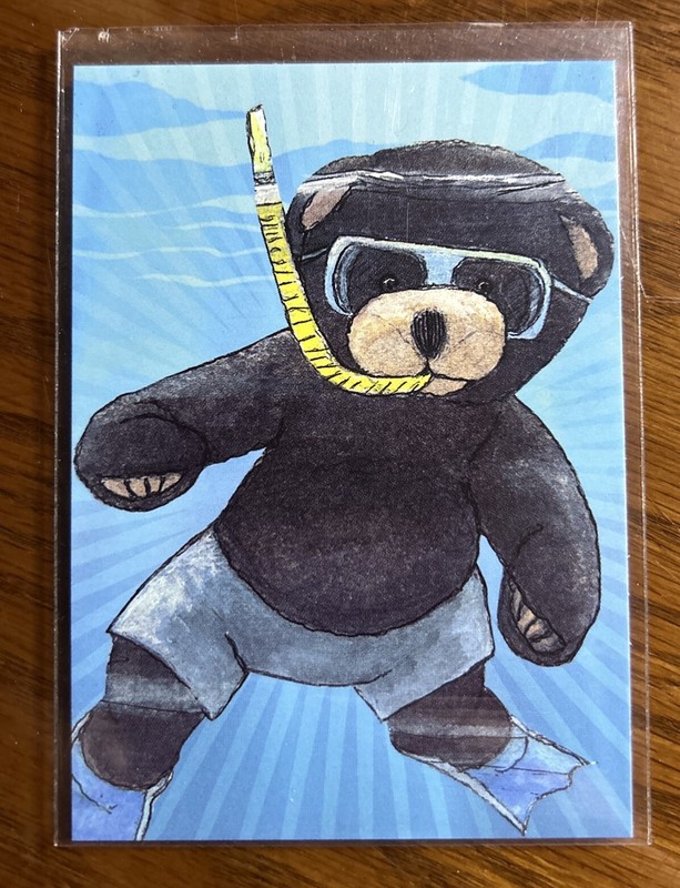 A TINY TEDDY NAMED CUDS Promo Card #C1 2017