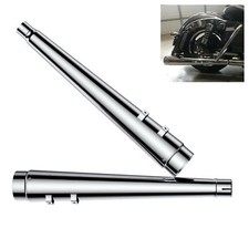 SHARKROAD Exhaust 4.4  Slip On Mufflers For H...