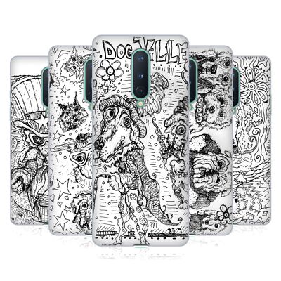 MAD DOG ART GALLERY SCHWARZ UND WEISS DOODLE GEL HUELLE FÜR AMAZON ASUS ONEPLUS
