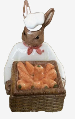 ROYAL DOULTON BUNNYKINS DBD7 COUNTRY MANOR CHEF CANDY BOX DBD 7 sehr guter Zustand 1054/1500