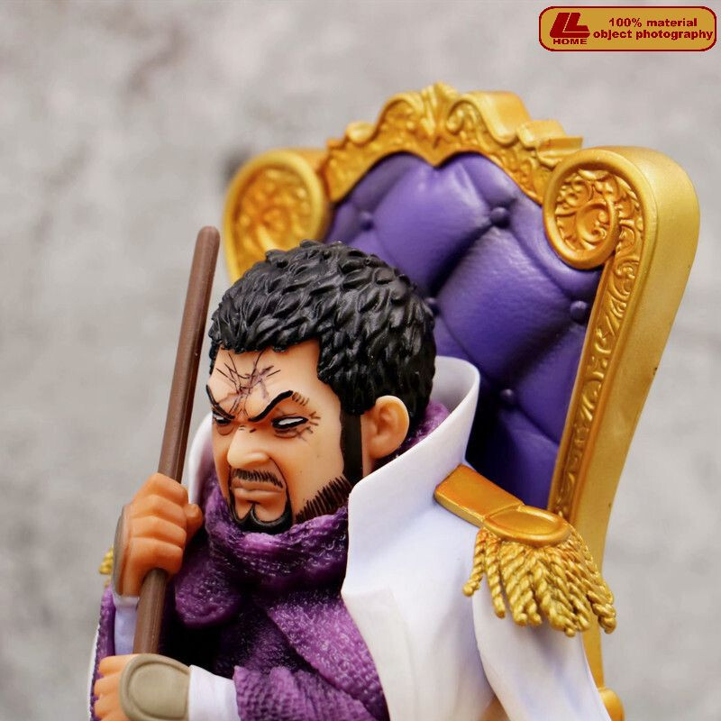 Anime One Piece Navy Admiral Fujitora Issho Gravity Sit Figure Statue