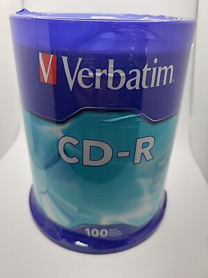 Verbatim 94554 700MB 52x CD-R Disc - Pack of 100