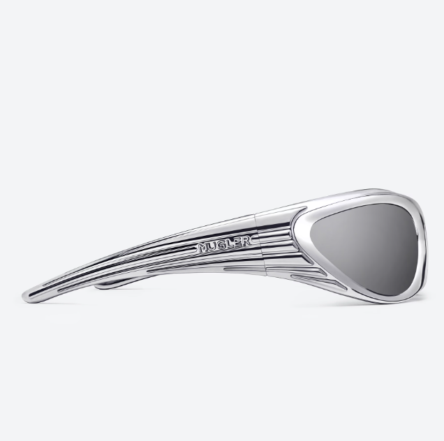 GENTLE MONSTER MUGLER シルバー Mugler x Gentle Monster 'Spiral' Eyewear Collection