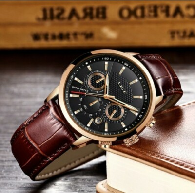 New LIGE Fashion Watch waterproof Chronograph Sport Date extras