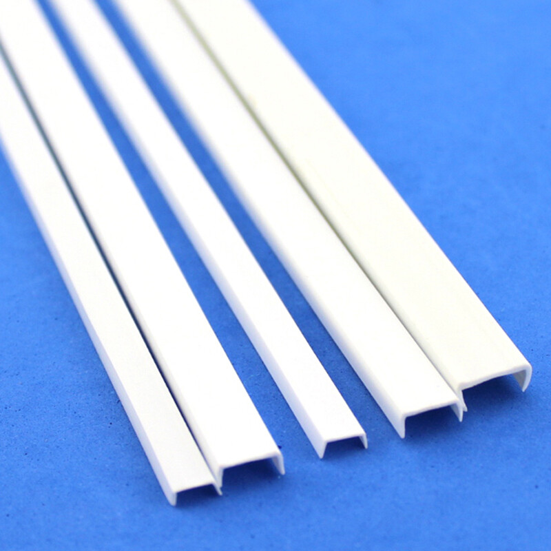 JKGHK ABS Kunststoff Kunststoffstäbe Vierkantstange, Geeignet Für Modelle Und Dekorationen, 500 Mm Lang,Side Length:8mm(1pcs