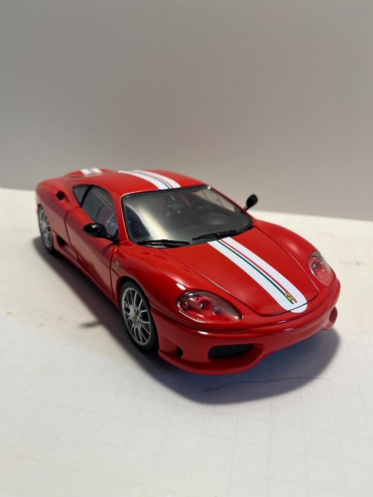 1:18 Hotwheels Ferrari 360 Modena Road Challenge Stradale 2003 1:18 Hotwheels Ferrari 360 Modena Road Challenge Stradale 2003