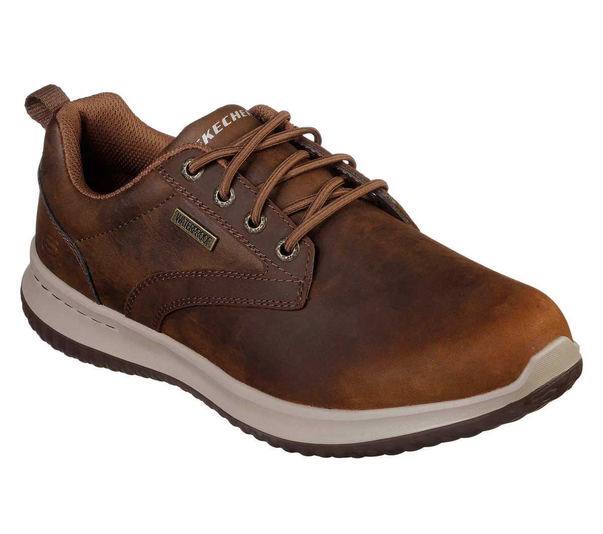 Skechers leather casual shoes clearance