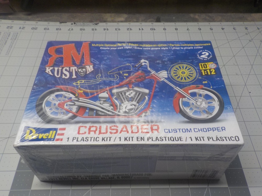 Crusader--Revell Kustom Chopper--New In Sealed Box!