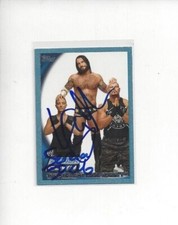 2010 Topps WWE Serena Deeb Doc Luke Gallows Autographed Card AEW SES PUNK TC322
