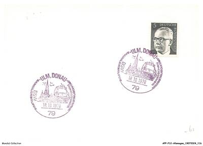 #ad APPP12 0739 ALLEMAGNE Ulm danau deutsche bundesport EUR 4.00