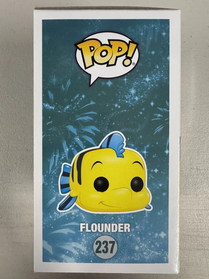 Камбала (бриллиантовая/блестящая) 237 ~ Disney: The Little Mermaid ~ винил FUNKO Pop - Изображение 4 из 4
