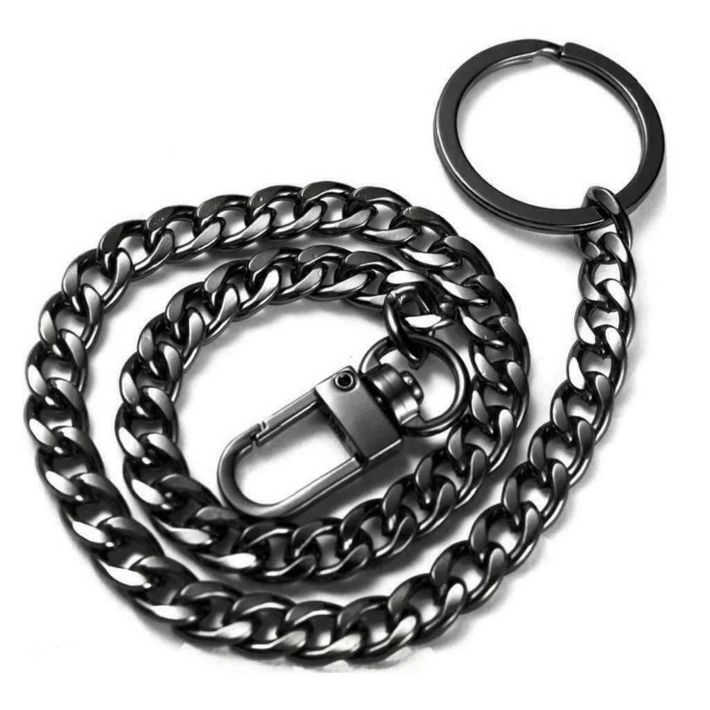 Porte-clés Crâne En Argent 925 – Fait Main, Style Biker/punk, Cadeau Homme