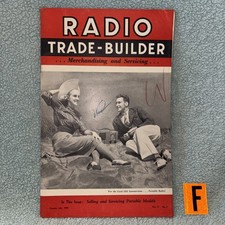 Radio Trade Builder Merchandising & Service July 1940 Great Condition LOC F