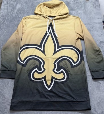 New Orleans Saints Women s Size 2x Hoodie Gradient Color