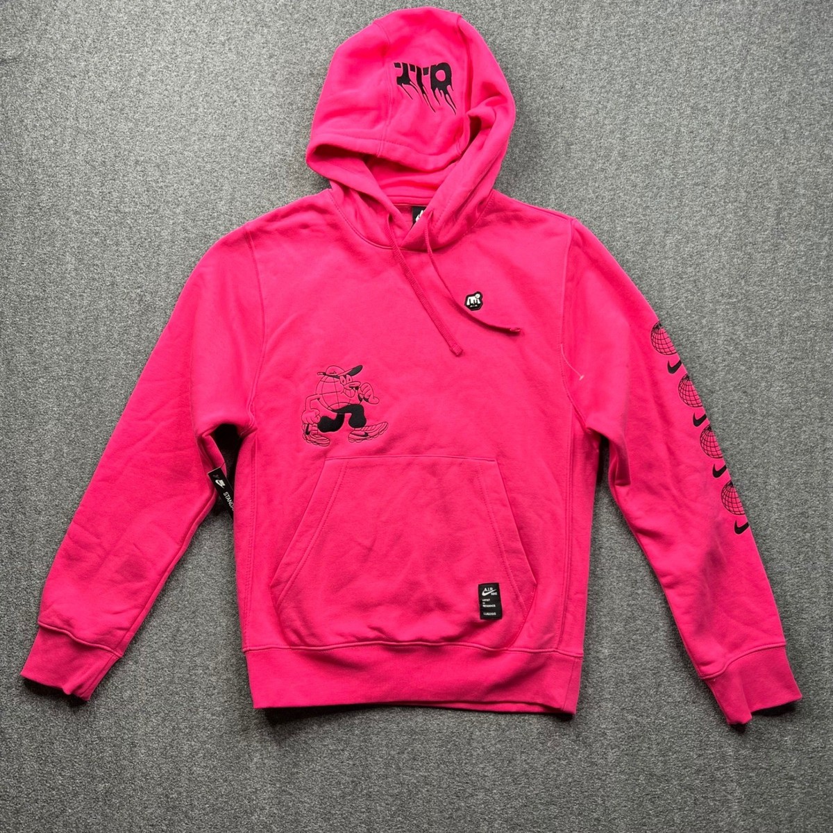 Nike Hoodie Womesn XS Pink Lugosis Artist in Residence A.I.R.