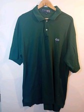 Pringle Vintage Nick Faldo Green Classic Polo Shirt Size XL