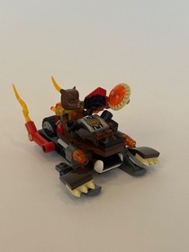 LEGO LEGENDS OF CHIMA 70223 Icebite's Claw Driller 99.9% Complete Set w/Manual