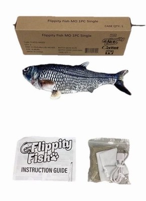 Cat Toy Ontel Flippity Fish Interactive Cat Toy
