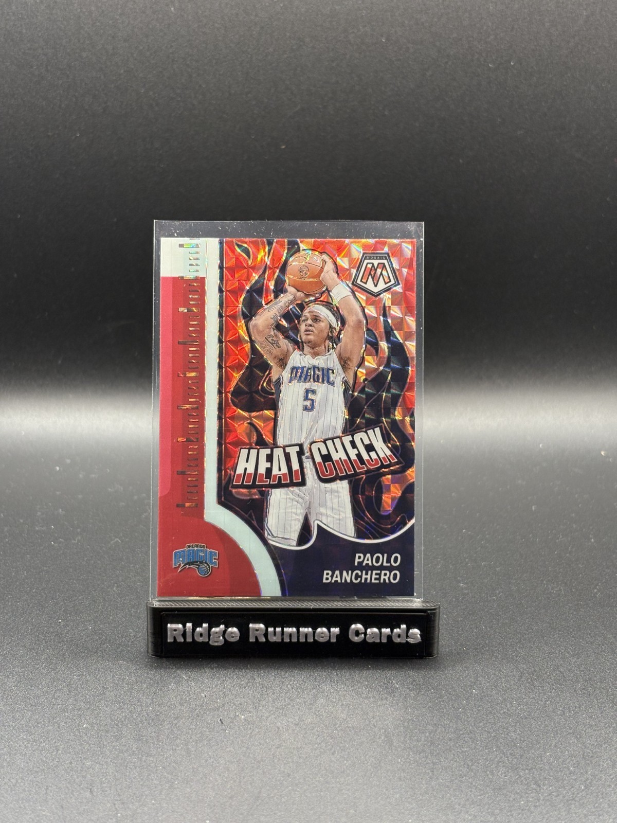 2023-2024 Mosaic PAOLO BANCHERO Heat Check #7 MAGIC