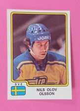 Nils Olov Olsson 1979 Panini Hockey Stickers #199 Sweden Hockey Card