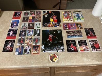 #ad MICHAEL JORDAN : ODDBALL NOT SO COMMON LOT SHARP PLEASE READ $110.00