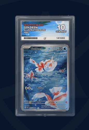 Goldeen graded ACE 10 for sale on eBay