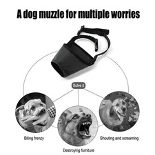 Dog Muzzle Dog Mouth Cover Anti Bite Anti Misuse Dog Mouth Cover YGFY