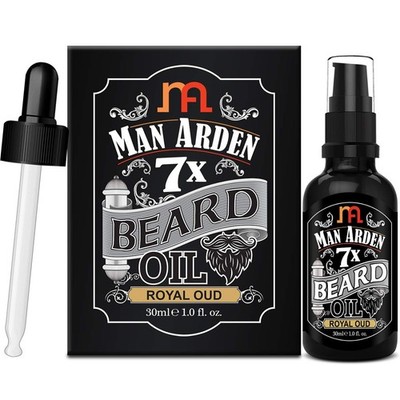Man Arden 7X Bartöl, Royal Oud 30ml