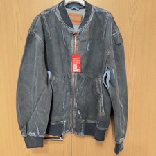 Image of Diesel Men's Vinz Denim Bomber Jacket Large, RRP £610 BNWT