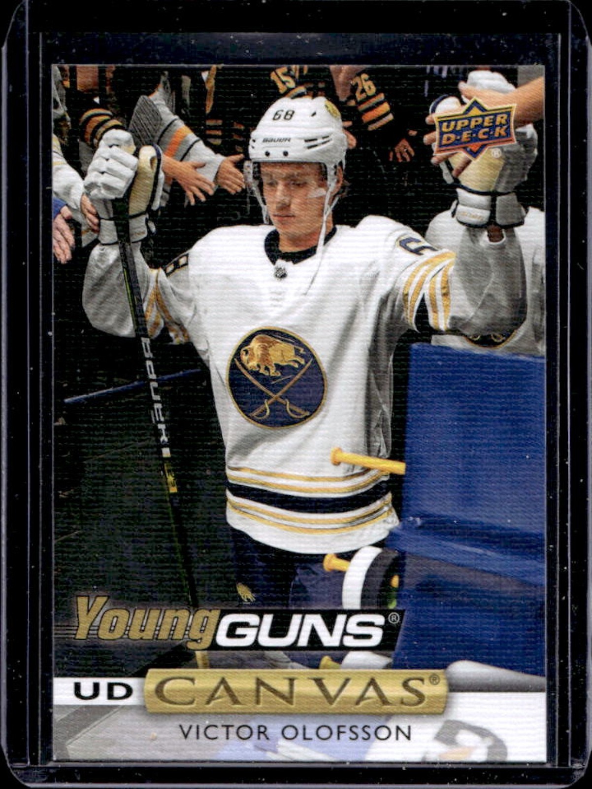 2019-20 Upper Deck Victor Olofsson UD Canvas Young Guns RC #C93 Sabres