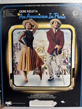 "An American in Paris" Gene Kelly, Leslie Caron CED Videodisc Not A Dvd
