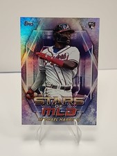 2023 Topps Michael Harris II Stars Of The MLB Rookie Card #SMLB-35 Braves. rookie card picture