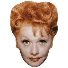 Lucille Ball (1960s) Big Head. Larger than life mask.