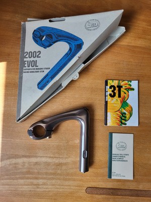 NOS New 3TTT 2002 EVOL HANDLEBAR STEM 110mm Vorbau A2EV A1 6082 T6   22,2/25,8mm