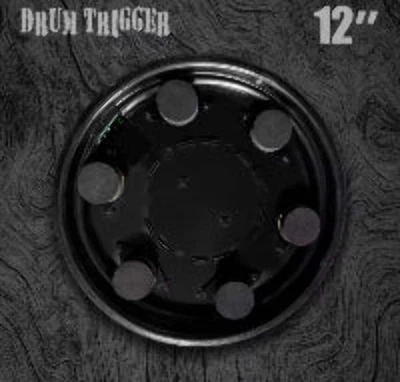 DOLBY DRUMS 12” 6 Trigger plate Tray w Rim Zone for Roland Alesis Acoustic Drum