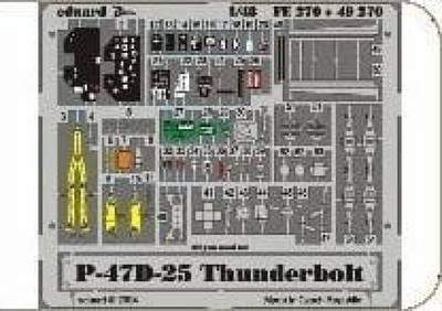 P-47D-25 Thunderbolt -Hasegawa- 1/48 - Eduard FE270