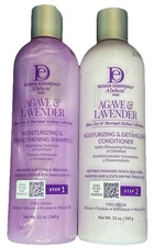 Design Essentials Agave & Lavender Moisturizing Shampoo + Conditioner Set