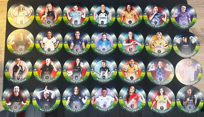 #ad 2025 PARKSIDE NWSL WOMENS SOCCER VOLUME 2 COMPLETE 28 PIECE SP BOXTOPPER SET $129.99
