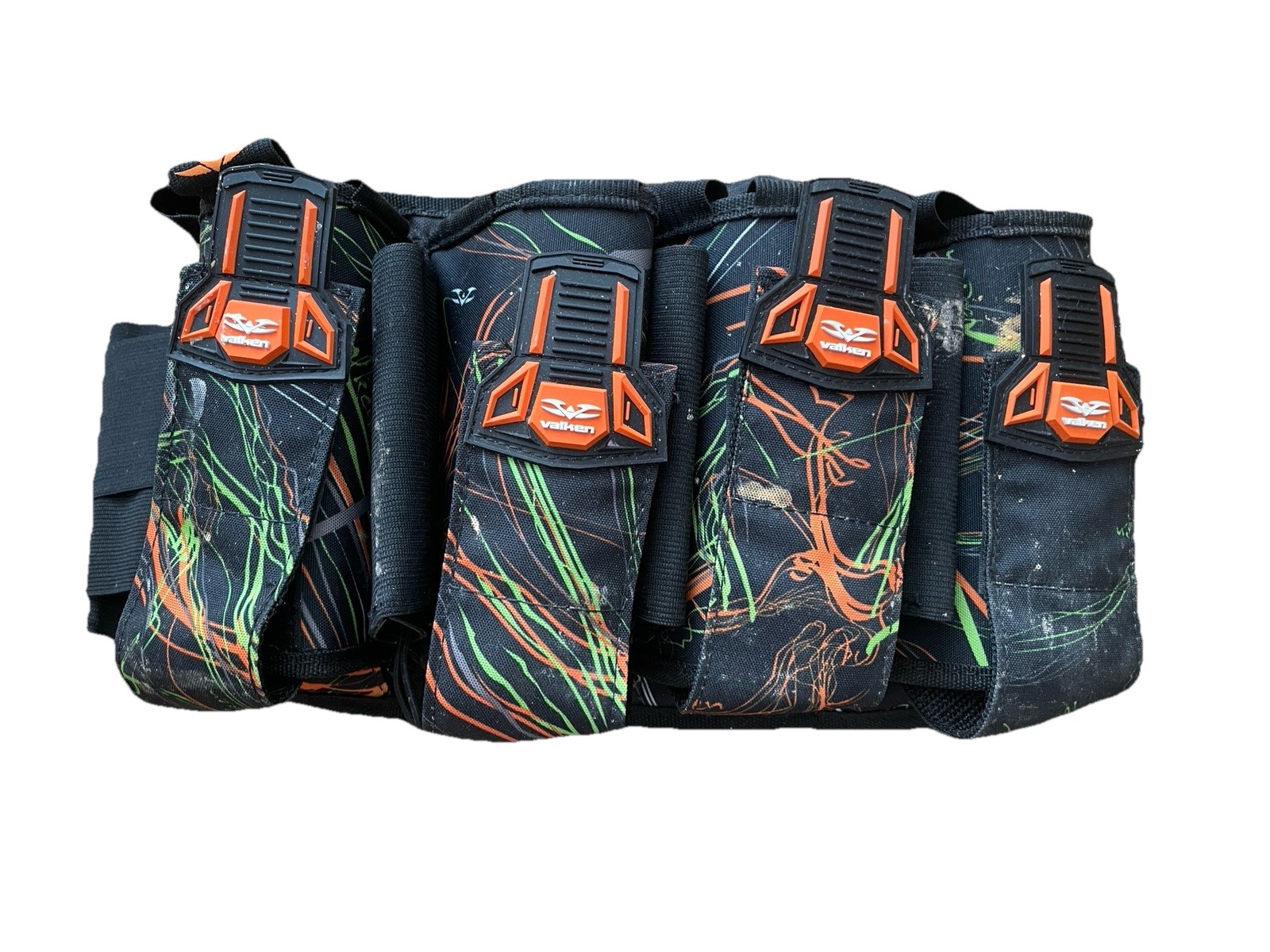 Valken Harness Crusade Orange, Green, Black Paintball Fits Y
