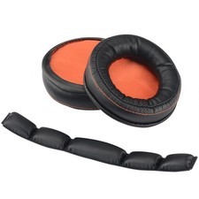 Geekria Earpad  Headband Compatible with SteelSeries SIBERIA 800 Black 