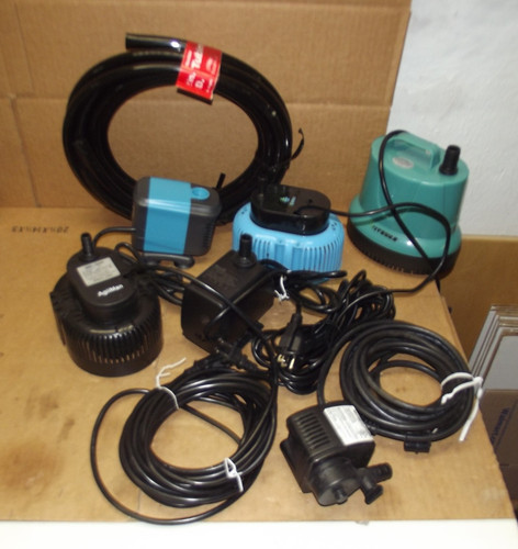 Pond and Aquarium Pumps  submersible 110v / Lot of 6