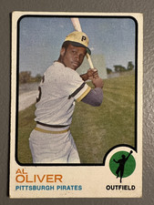 QTY: 1973 Topps Baseball - Al Oliver ( Pittsburgh Pirates ) #225 - EX/NM