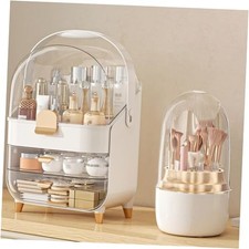 Makeup Organizer, Skincare Holder Bathroom Counter Organizer, Storage Rose Gold