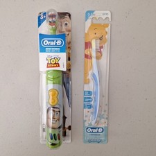Oral B Battery Toothbrush Disney Toy Story Oral B Manual Pooh Toothbrush NEW