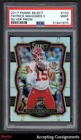 2017 Select Prizm Silver #103 Patrick Mahomes II RC ROOKIE CHIEFS PSA 9 MINT