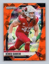 2024 Panini Prizm Dennis Gardeck #6 Orange Ice Arizona Cardinals